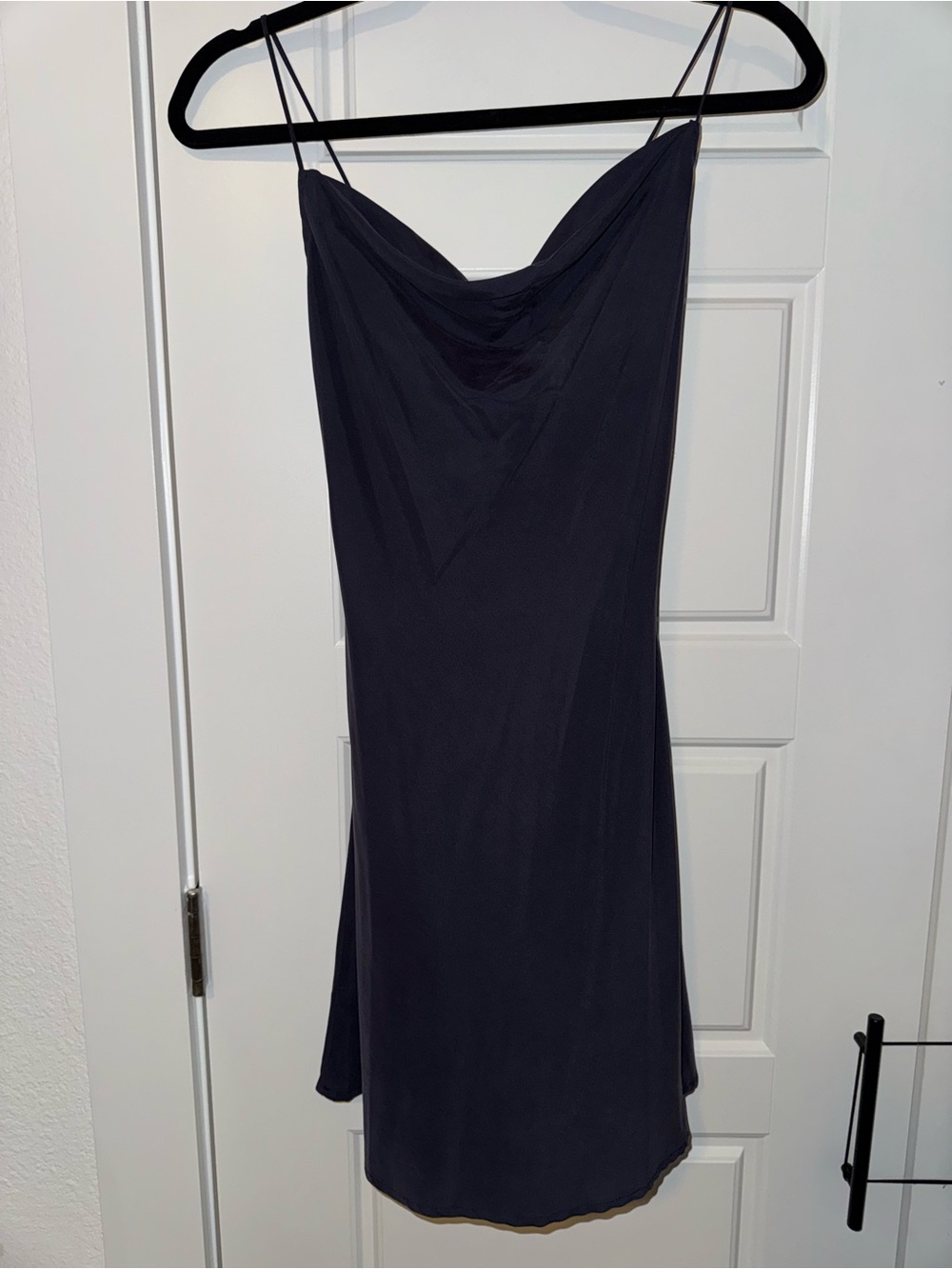 90s Style Mini Dress, Navy - Size Small